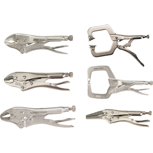 Locking Plier Set, 6 Pieces Infinity Industrial Services Inc.