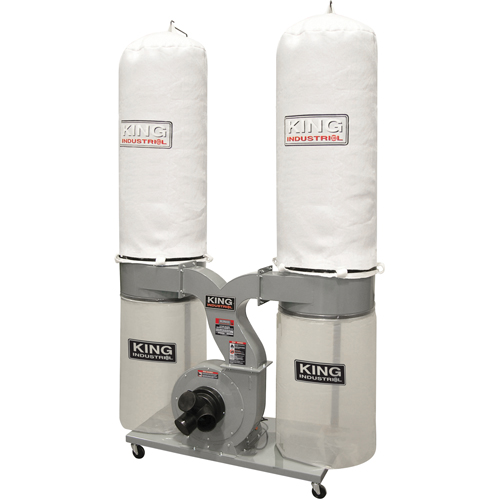 Dust Collectors, 55-1/2" x 23" x 99" Infinity Industrial Services Inc.