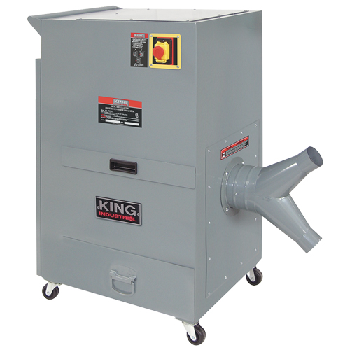 Metal Dust Collector, 40-1/4" x 22-1/2" x 43-3/4" Infinity Industrial Services Inc.