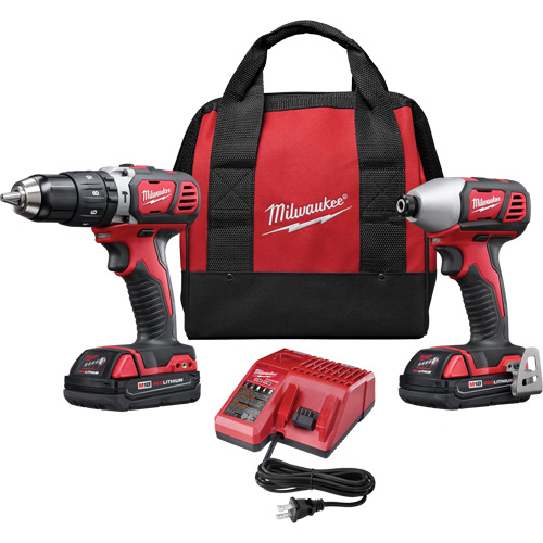M18 Cordless 2-Tool Combo Kit, Lithium-Ion, 18 V Infinity Industrial Services Inc.