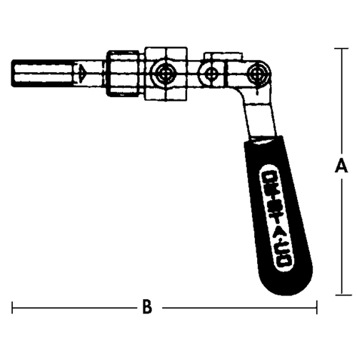 Straight Line Clamps - 601 Series, 5/8" (15.875 mm) Capacity, 100 lbs. Clamping Force Infinity Industrial Services Inc.