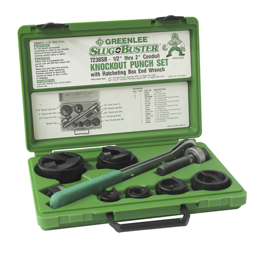 Ensemble de poinçonnage avec cliquet et poinçons SlugBuster Infinity Industrial Services Inc.