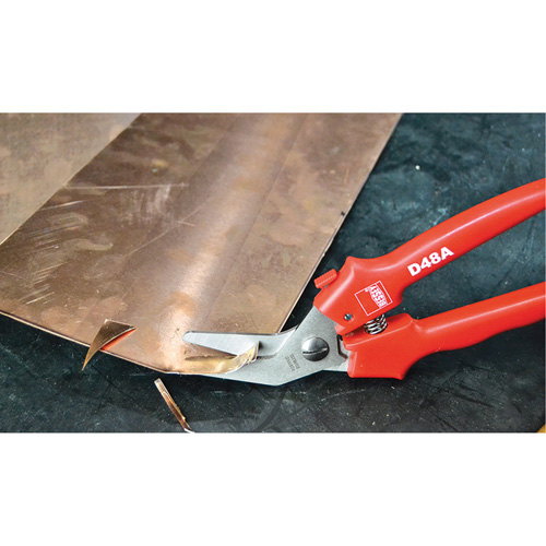Offset Multi-Purpose Snips, 1-5/8" Cut Length, Straight Cut Infinity Industrial Services Inc.