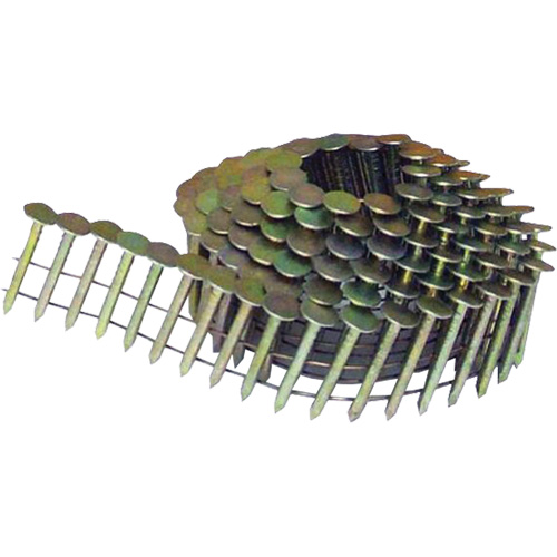 Clous &agrave; toiture &agrave; tige lisse en rouleaux &agrave; 15° Infinity Industrial Services Inc.