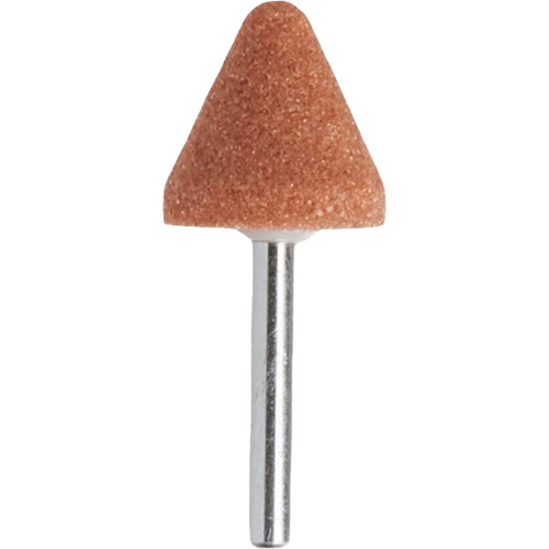 Large Taper Aluminum Oxide Grinding Stone with 5/8" Diameter Infinity Industrial Services Inc.