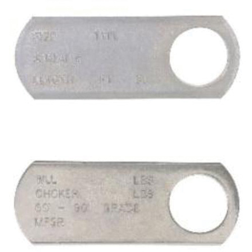 &eacute;tiquette d'identification &agrave; œil pour chaîne Infinity Industrial Services Inc.