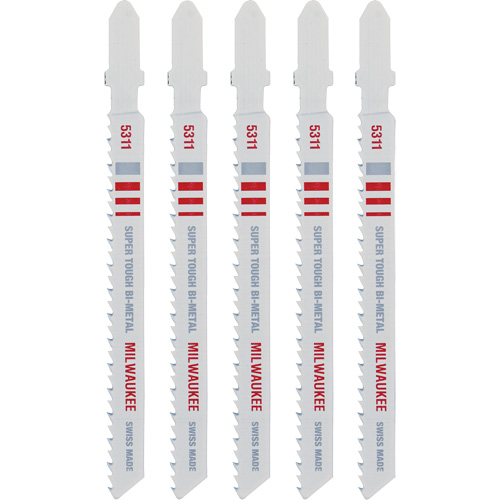 Jigsaw Blade, Bi-Metal, T-Shank, 4" L, 10 TPI Infinity Industrial Services Inc.