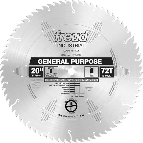 Industrial Saw Blade - Mitre Crosscut, 16", 96 Teeth, Wood Use Infinity Industrial Services Inc.