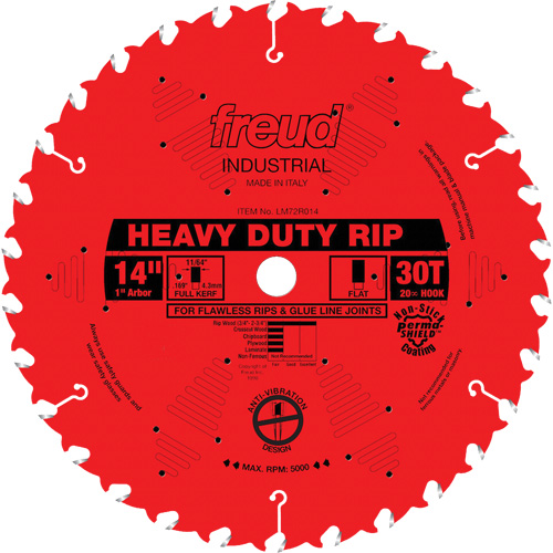 TCS Industrial Saw Blade - Ripping, 14", 30 Teeth, Wood Use Infinity Industrial Services Inc.
