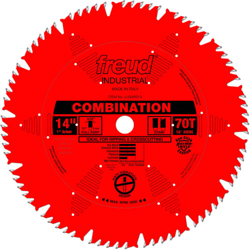 TCS Industrial Saw Blade - General Purpose, 14", 70 Teeth, Wood Use Infinity Industrial Services Inc.