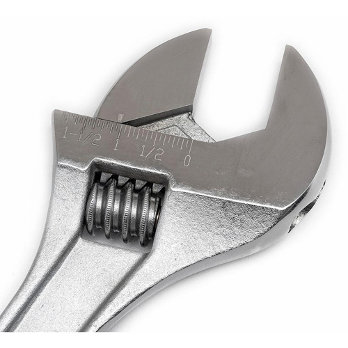 Cl&eacute; &agrave; manche conique r&eacute;glable — emball&eacute; sur carte, 15" lo, la max. 1-11/16"/43 mm, Chrome/Poli Infinity Industrial Services Inc.