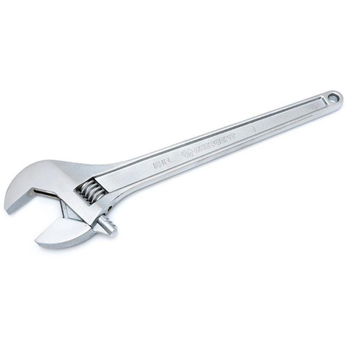 Adjustable Tapered Handle Wrench - Carded, 18" L, 2-1/16"/53 mm Max Width, Chrome/Polished Infinity Industrial Services Inc.
