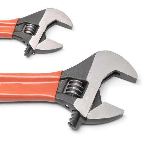 Black Oxide Wrench Set with Cushion Grips, Adjustable, 2 Pieces, Imperial and Metric Infinity Industrial Services Inc.