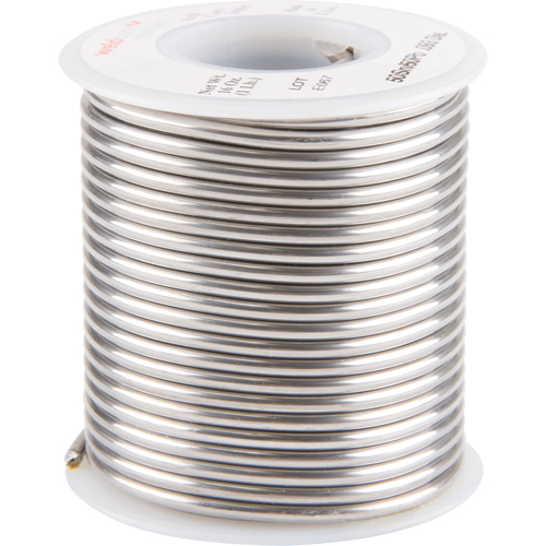 Common Solder, Lead-Based, 50% Tin 50% Lead, Acid Core, 0.09375" Dia. Infinity Industrial Services Inc.