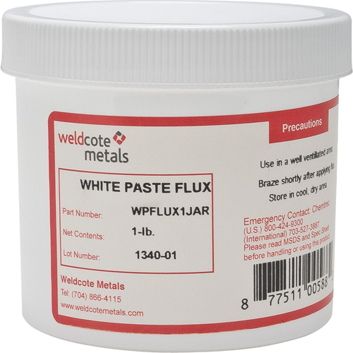 Flux de brasage blanc en p&acirc;te Infinity Industrial Services Inc.