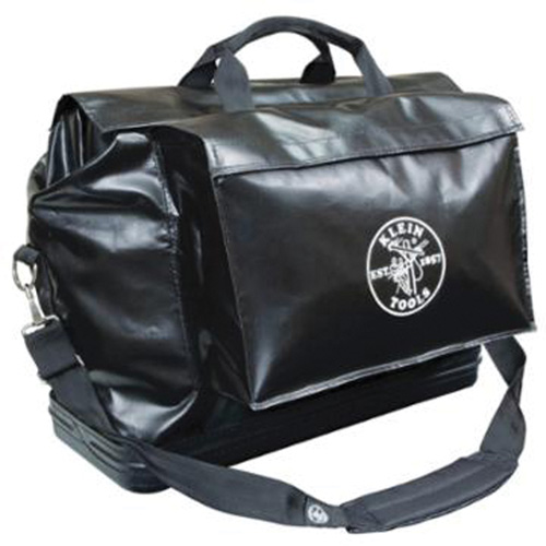 Equipment Bag, Vinyl, 2 Pockets, Black Infinity Industrial Services Inc.