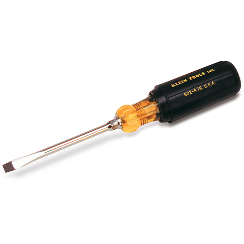 Heavy-Duty Slot Keystone Screwdriver, 3/8", 13-7/16" L, Cushion Grip Handle Infinity Industrial Services Inc.
