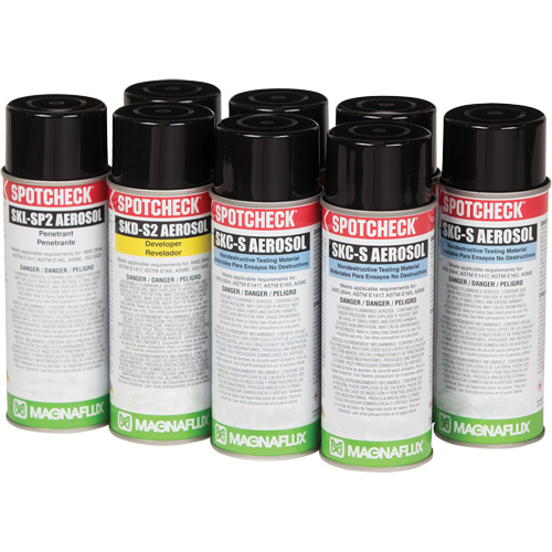Solvent Removable Visible Penetrant Testing Kits, Kit Infinity Industrial Services Inc.