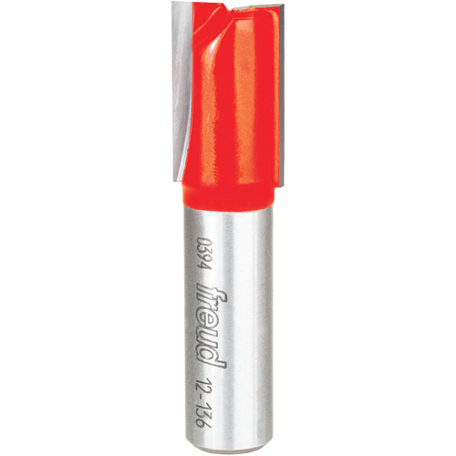 Router Bit - Double Flute Straight Bit, 5/8" Dia., 1-1/2" H, 2-1/2" L, 1/2" Shank Infinity Industrial Services Inc.