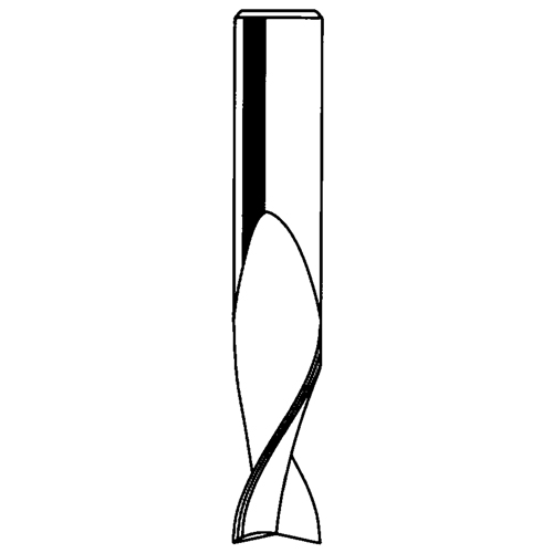 Up Spiral Router Bit, 1/8" Dia., 1/2" Carbide Height, 2" L, 1/4" Shank Infinity Industrial Services Inc.