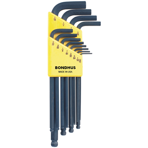 Balldrive L-Style Hex Key Set, 12 Pcs. Infinity Industrial Services Inc.