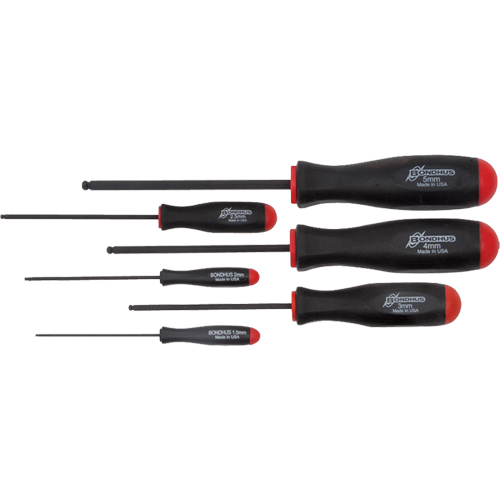 Ball Driver Screwdriver Sets - Metric, 6 Pcs. Infinity Industrial Services Inc.