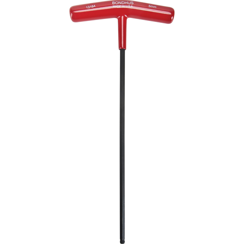 Individual Hex Keys - Metric, Ball End, 5 mm x 9.7" L, T Handle Infinity Industrial Services Inc.