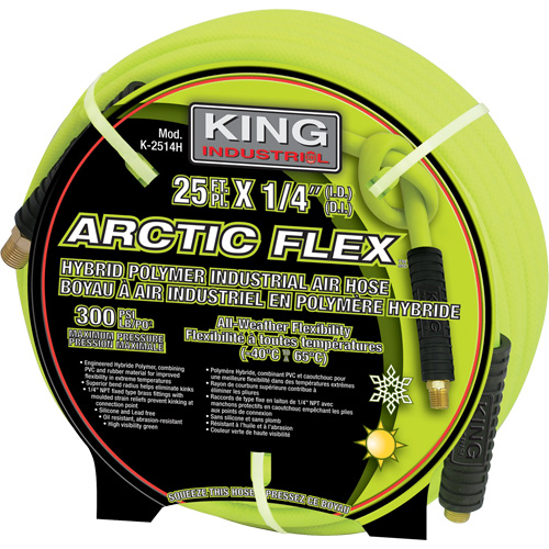 25' Hybrid Polymer Industrial Air Hose Infinity Industrial Services Inc.