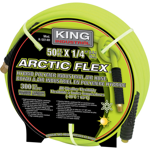 50' Hybrid Polymer Industrial Air Hose Infinity Industrial Services Inc.