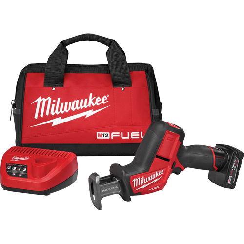 M12 Fuel Hackzall&reg; Reciprocating Saw Kit, 12 V, Lithium-Ion Battery, 0 - 3000 SPM Infinity Industrial Services Inc.