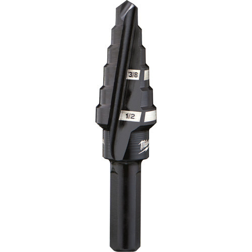 Foret &eacute;tag&eacute; no 6, 3/8" - 1/2", Incr&eacute;ments de 1/16", Acier rapide Infinity Industrial Services Inc.