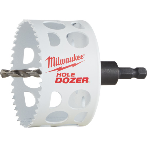 Hole Dozer Hole Saw with Arbor, 3", 1-5/8" Depth of Cut, Bi-Metal Infinity Industrial Services Inc.