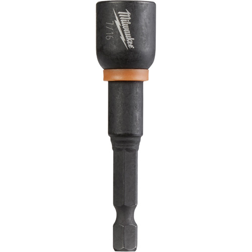 Shockwave Impact Duty Nutsetter, 1/4" Tip, 7/16" Drive, 2-9/16" L, Magnetic Infinity Industrial Services Inc.
