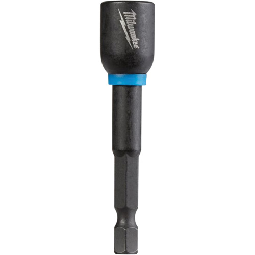 Shockwave Impact Duty Nut Driver, 1/4" Tip, 10 mm Drive, 2-9/16" L, Magnetic Infinity Industrial Services Inc.