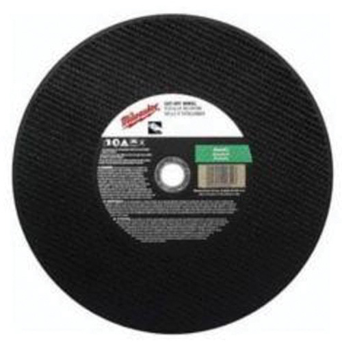 High Speed Cut-Off Wheels, 14" x 1/8", 1" Arbor, Type 1, Aluminum Oxide, 5400 RPM Infinity Industrial Services Inc.