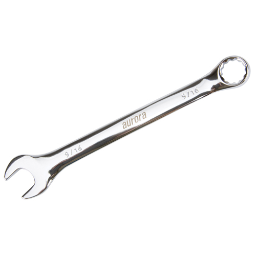 Cl&eacute; mixte, 12 pans, 9/16", Fini Chrome Infinity Industrial Services Inc.