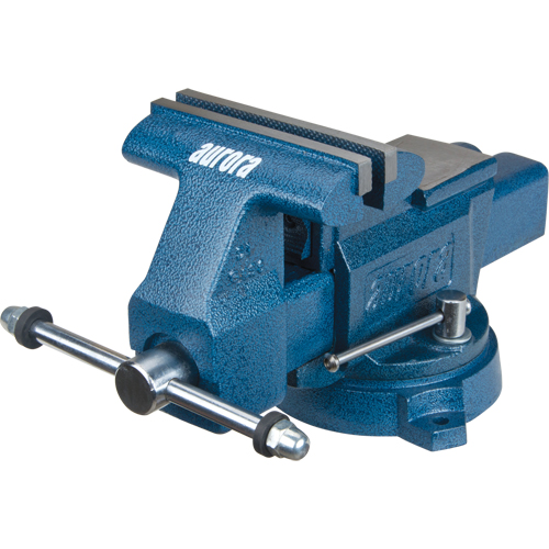 Utility Workshop Vise, 6" Jaw Width, 3-4/10" Throat Depth Infinity Industrial Services Inc.