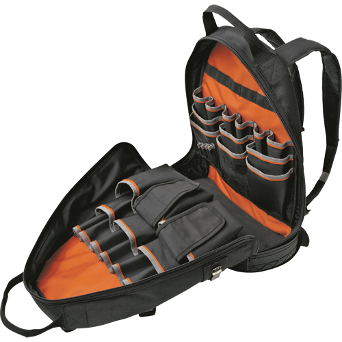 Tradesman Pro Electrician's Backpack Organizer, 14" L x 7" W, Black, Ballistic Infinity Industrial Services Inc.