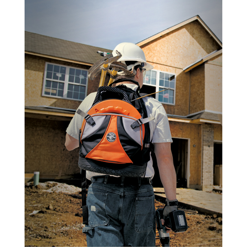 Tradesman Pro Electrician's Backpack Organizer, 14" L x 7" W, Black, Ballistic Infinity Industrial Services Inc.