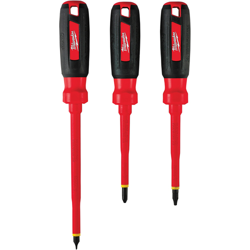 Insulated Screwdriver Kit, 1000 V, 3 Pcs Infinity Industrial Services Inc.