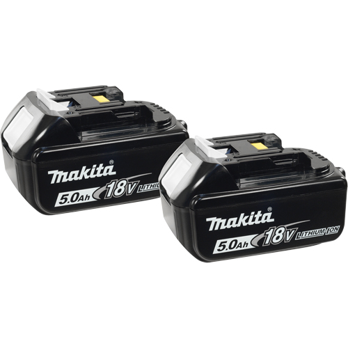 Batteries, Lithium-Ion, 18 V, 5.0 A Infinity Industrial Services Inc.
