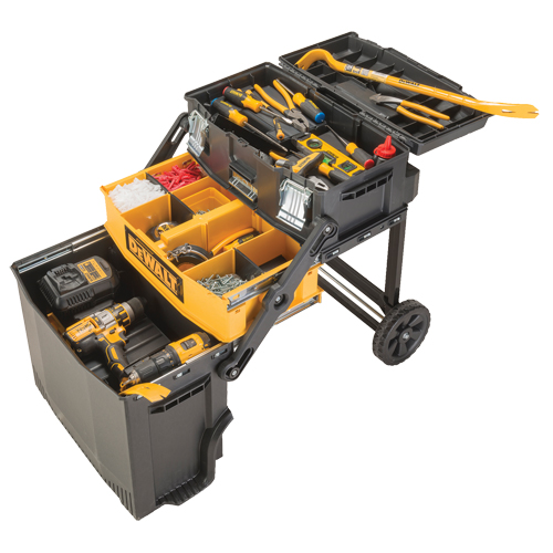 Multi-level Workshop, 16-3/16" W x 21-1/2" D x 28-13/16" H, Black Infinity Industrial Services Inc.