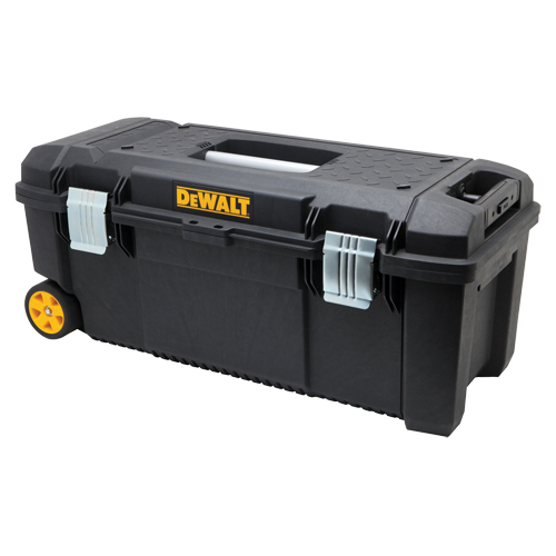 Tool Box on Wheels, 12-1/2" W x 28-1/2" D x 12" H, Black Infinity Industrial Services Inc.