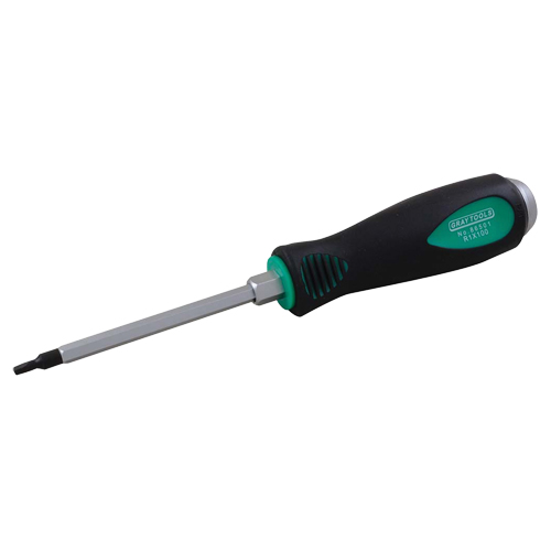 Square Screwdriver, #3 Tip, Round, 8-1/4" L, Cushion Grip Handle Infinity Industrial Services Inc.