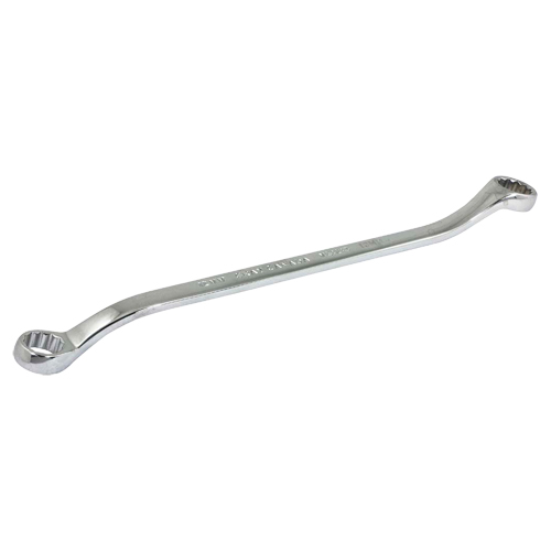 Box End Wrench, 12 Point, 12 mm x 13 mm, 15° Offset, Chrome Finish Infinity Industrial Services Inc.