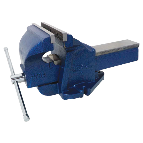 Ductile Iron Mechanics Bench Vise, 8" Jaw Width, 4" Throat Depth Infinity Industrial Services Inc.