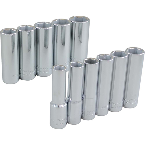 Jeu de douilles, 11 Mcx, Prise de 3/8", Profond Infinity Industrial Services Inc.
