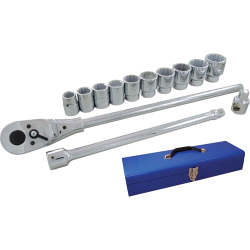 Jeu de douilles et accessoires, 15 Mcx, Prise de 3/4" Infinity Industrial Services Inc.