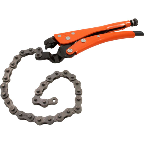 Locking Chain Clamp Pliers, 10" Length, Omnium Grip Infinity Industrial Services Inc.