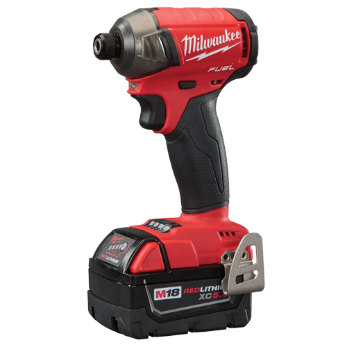 M18 Fuel Surge 1/4" Hex Hydraulic Impact Driver Kit, 1/4", 37.5 ft-lbs Max. Torque, 18 V Infinity Industrial Services Inc.